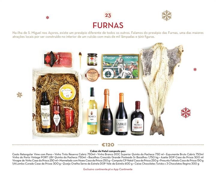 Antevisão Folheto CONTINENTE Cabazes de Natal Pro