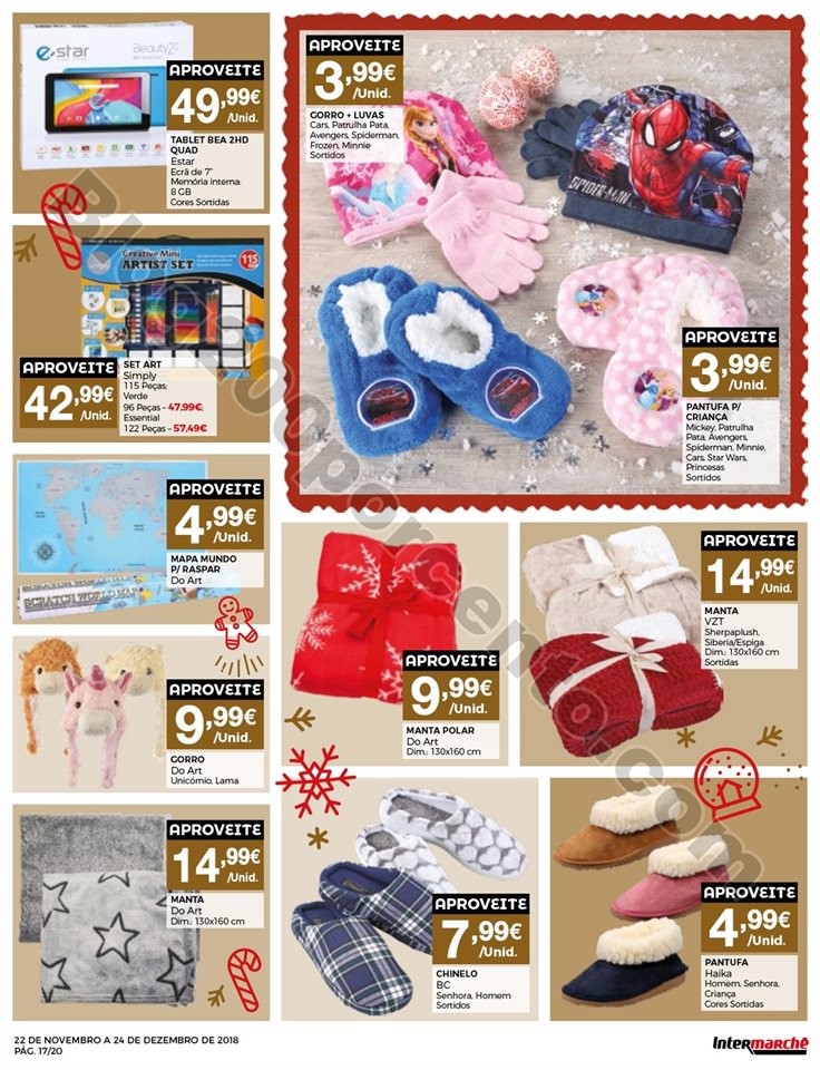 Antevisão Folheto INTERMARCHÉ Presentes de Natal