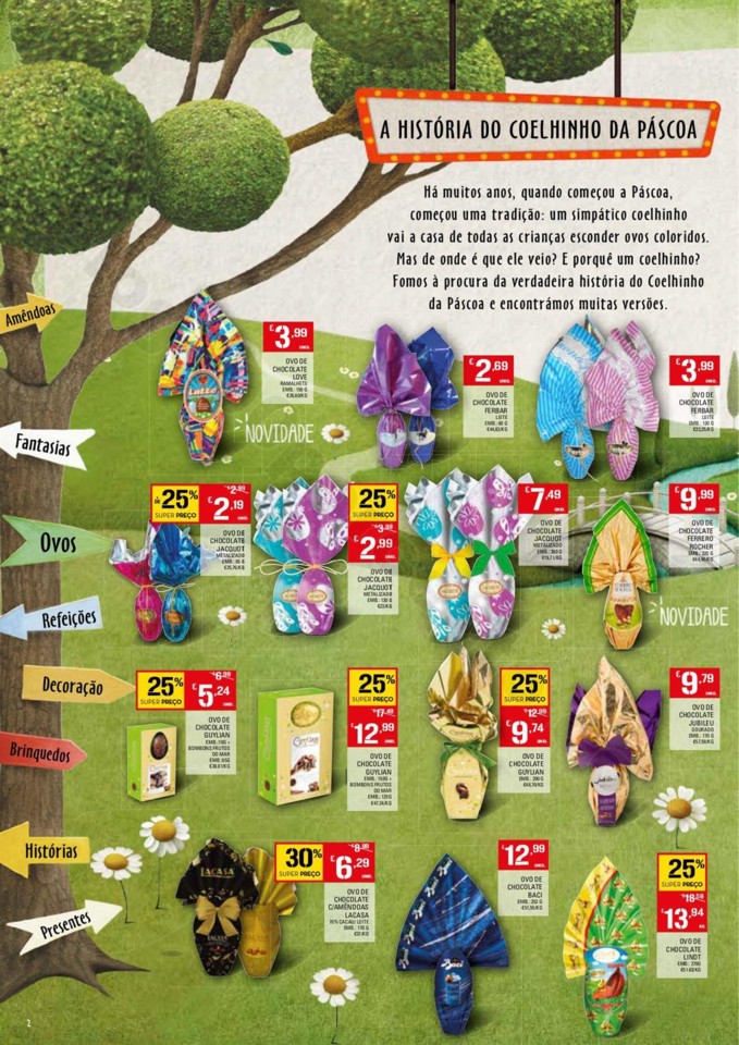 Antevisão Folheto CONTINENTE Páscoa 26 março a 