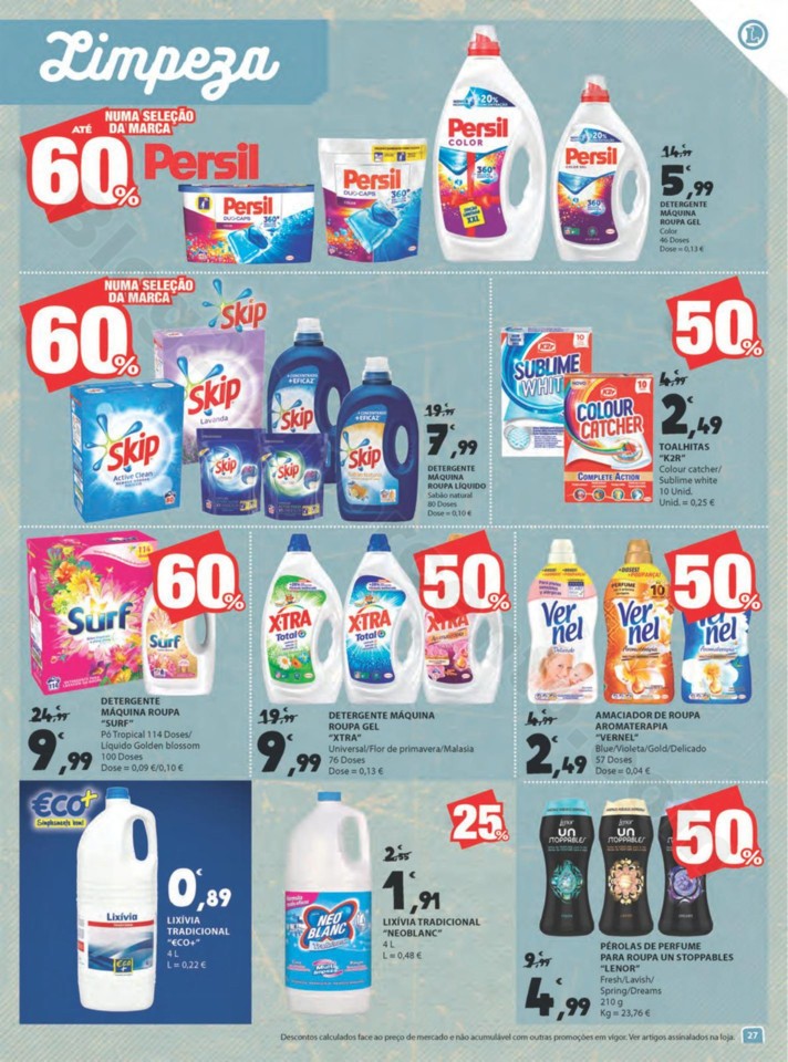 Antevisão Folheto E-LECLERC Promoções de 14 a 2