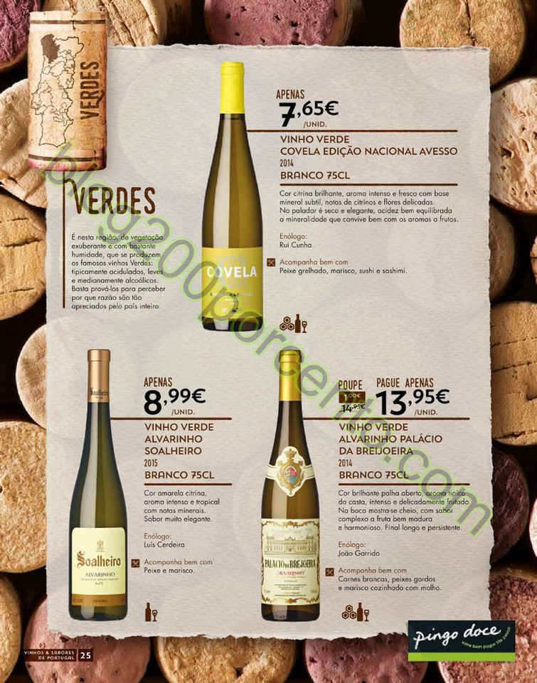 Antevisão Folheto PINGO DOCE Vinhos e Sabores de 