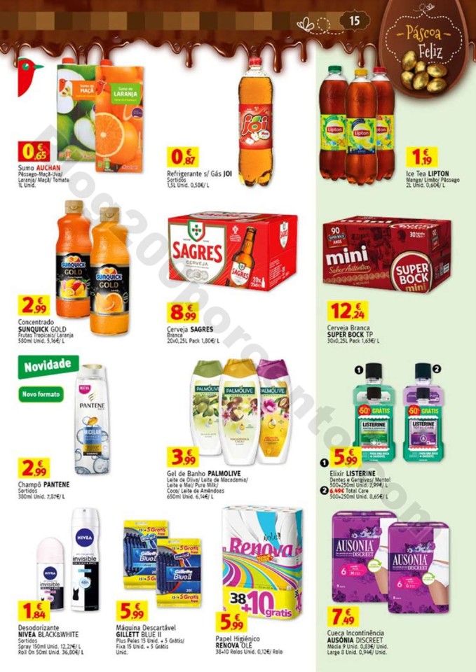 Antevisão Folheto JUMBO Páscoa Promoções de 14