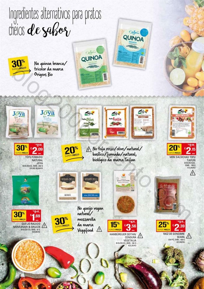 Antevisão Folheto CONTINENTE Bio e Saudável prom