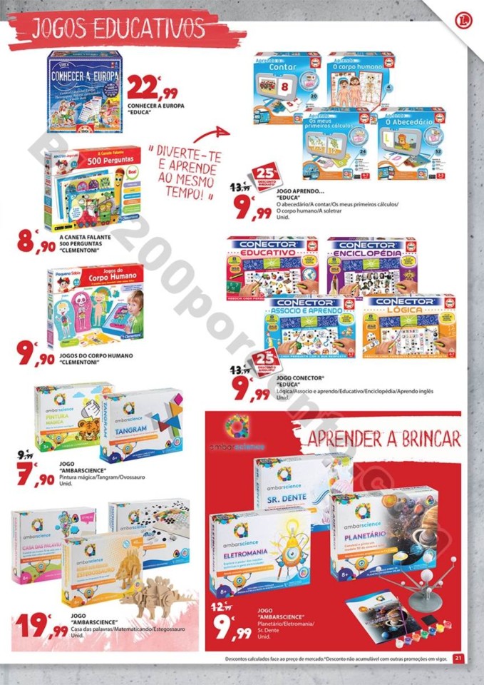 Antevisão Folheto E-LECLERC Regresso às aulas p