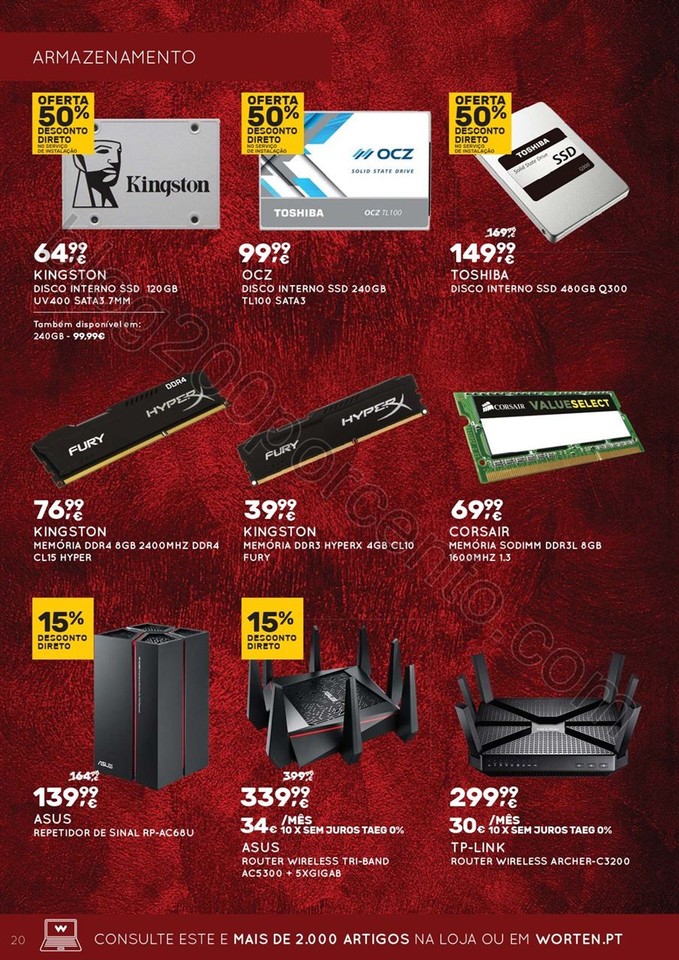 Novo Folheto WORTEN Extra Gamer promoções até 3