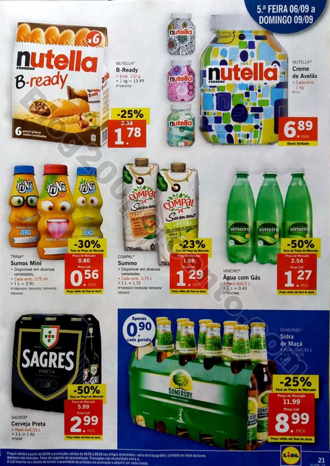 antevisao lidl tudo a 1 euro promocoes de 3 a 9 se