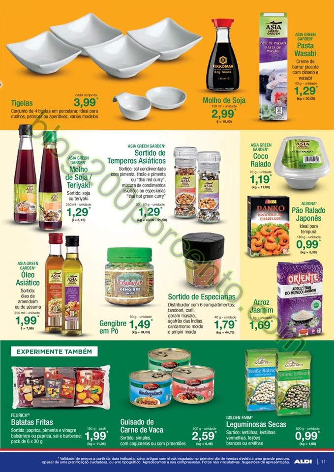 Antevisão Folheto ALDI Promoções a partir de 20