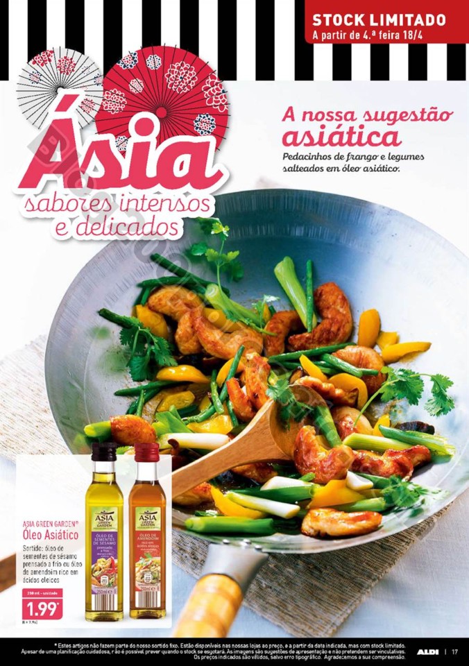 Antevisão Folheto ALDI Ásia promoções a partir