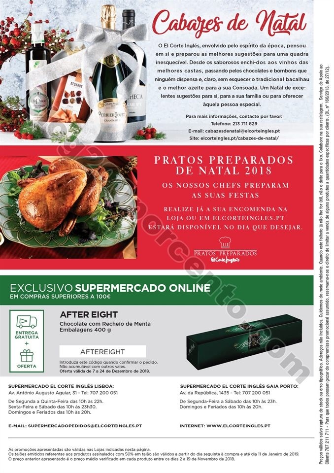 Antevisão Folheto EL CORTE INGLÉS Promoções de