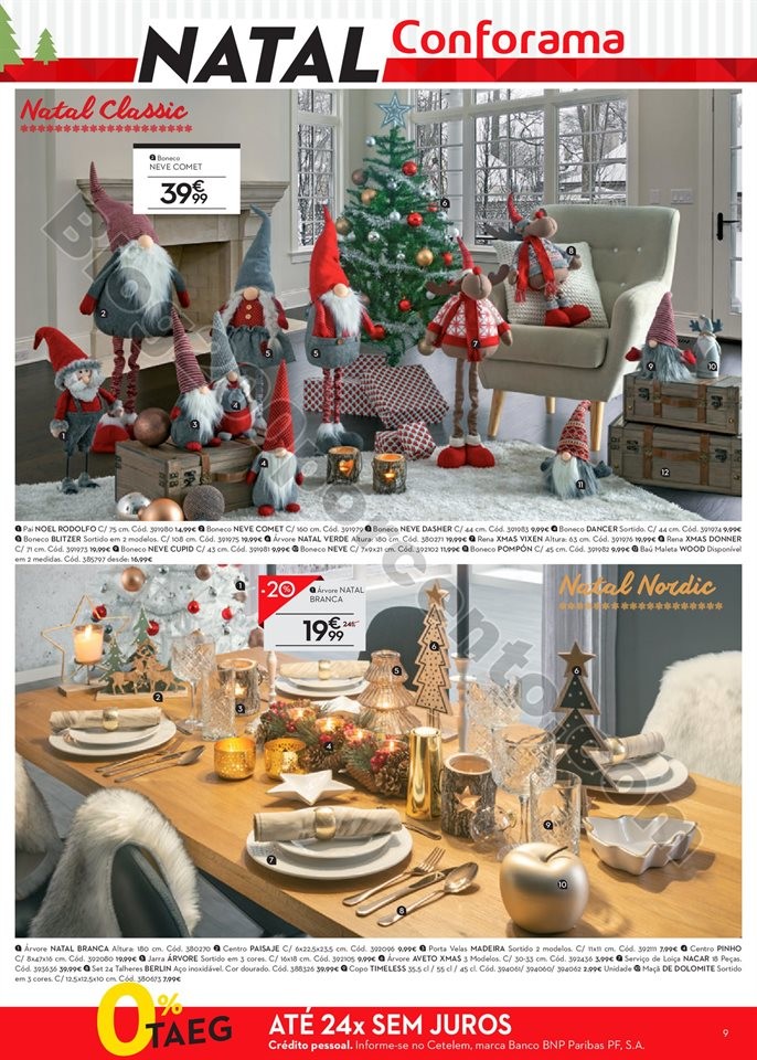 Antevisão Folheto CONFORAMA Natal promoções at