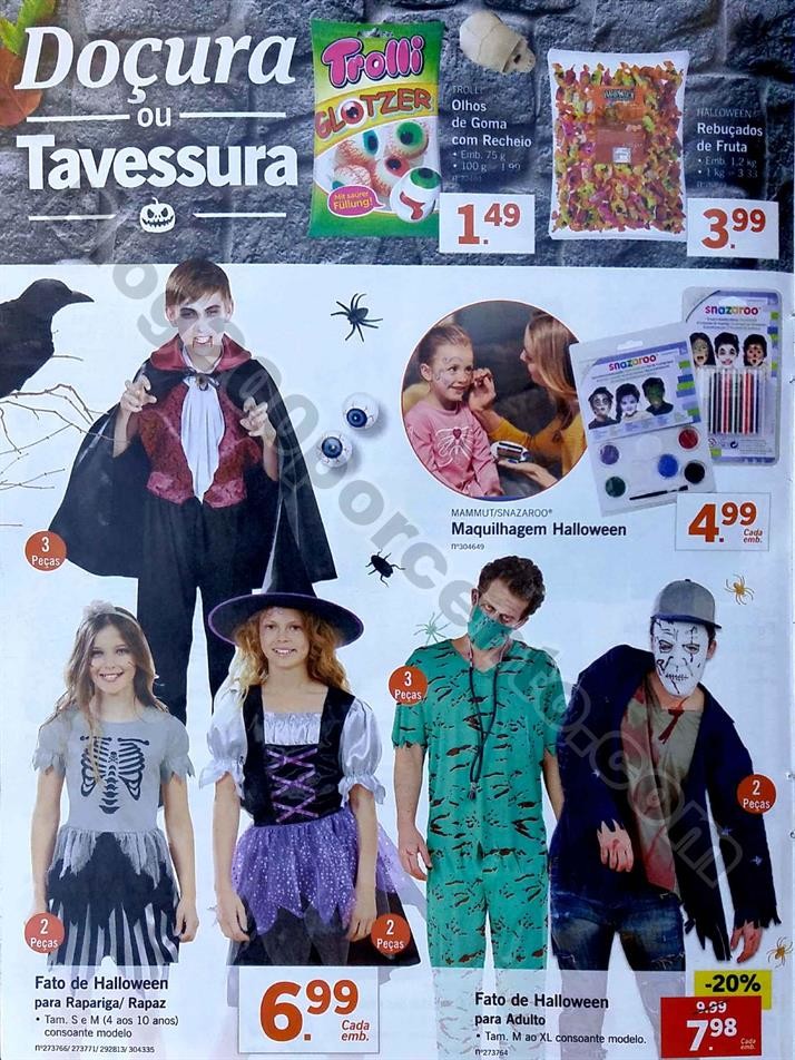Especial Halloween LIDL Promoções a partir de 22