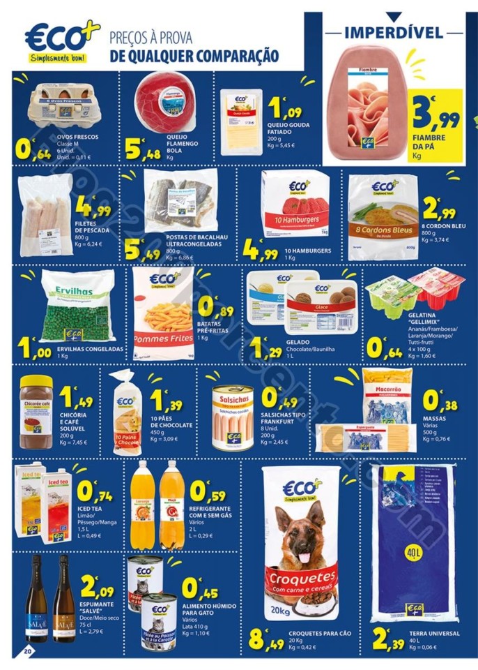 Antevisão Folheto E-LECLERC Promoções de 16 a 2