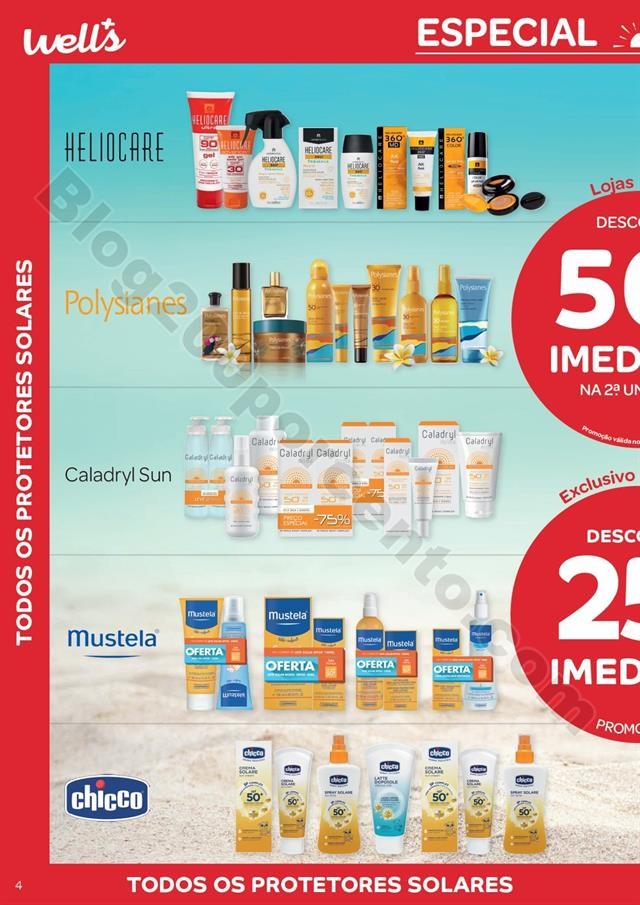 Antevisão Folheto WELLS Verão Promoções de 18 