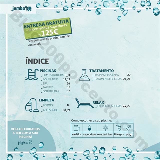 Antevisão Folheto JUMBO Especial Piscinas Promoç