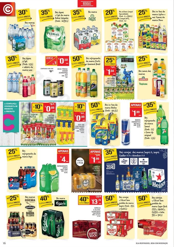 Antevisão Folheto CONTINENTE Promoções de 5 a 1