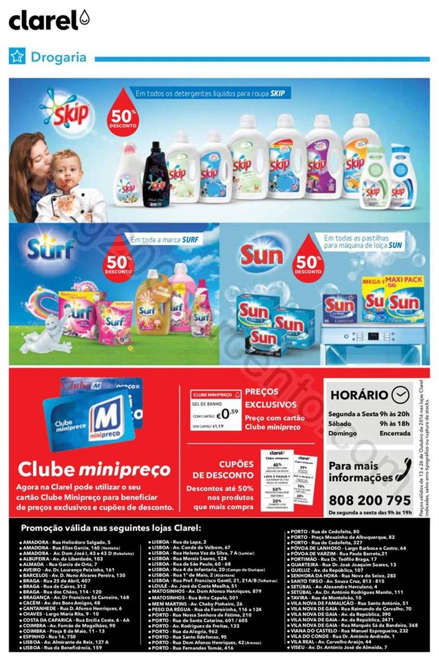 Antevisão Folheto CLAREL Promoções de 13 a 26 o