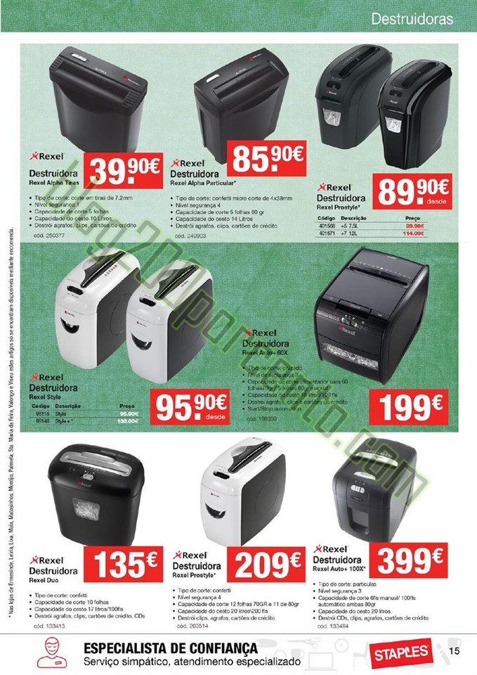 Antevisão Folheto STAPLES Promoções de 28 dezem