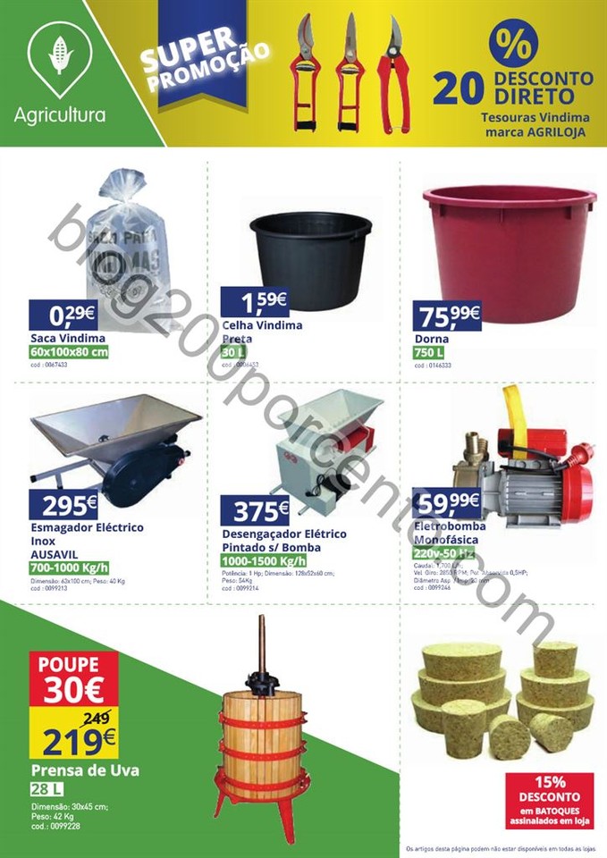 Antevisão Folheto AGRILOJA Promoções de 2 a 31 