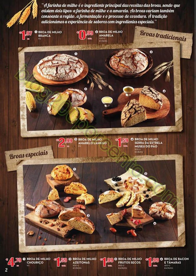 Antevisão Folheto CONTINENTE Feira do pão promo