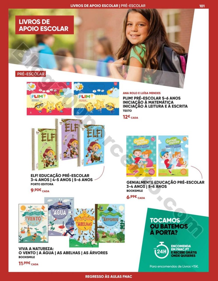 Antevisão Folheto FNAC Regresso às aulas promoç