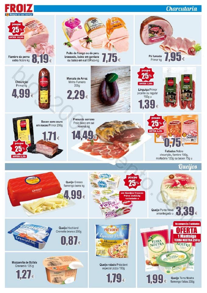 Novo Folheto FROIZ Promoções até 16 fevereiro p