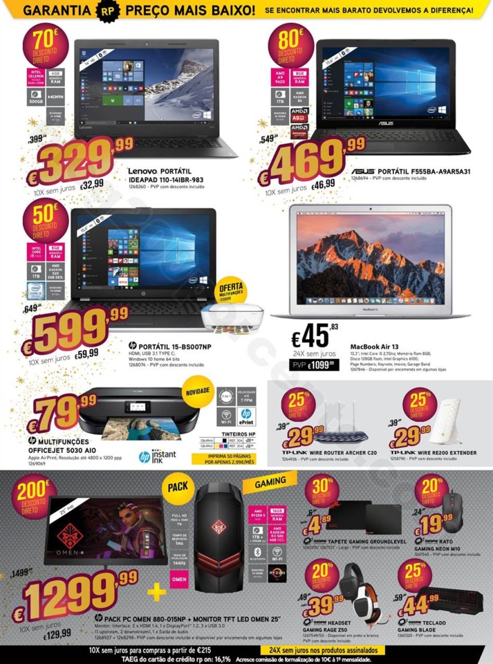 Antevisão Folheto RADIO POPULAR Promoções de 14