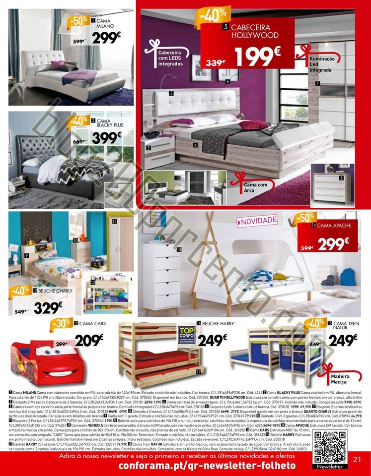 Novo Folheto CONFORAMA Natal de 17 a 31 dezembro p