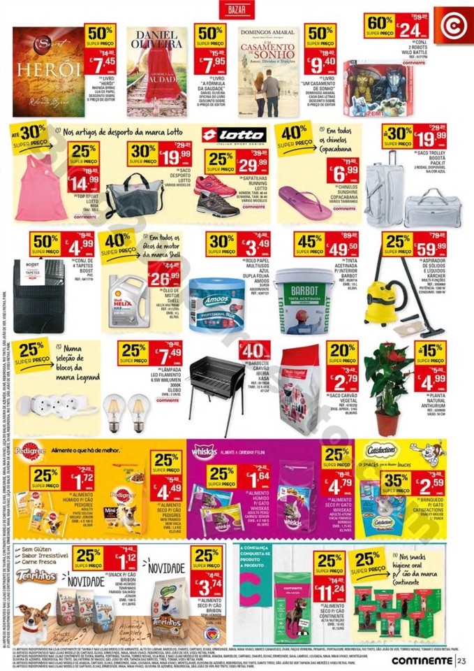 Antevisão Folheto CONTINENTE Promoções de 17 a 