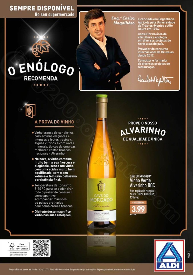 Antevisão Folheto ALDI Promoções a partir de 29