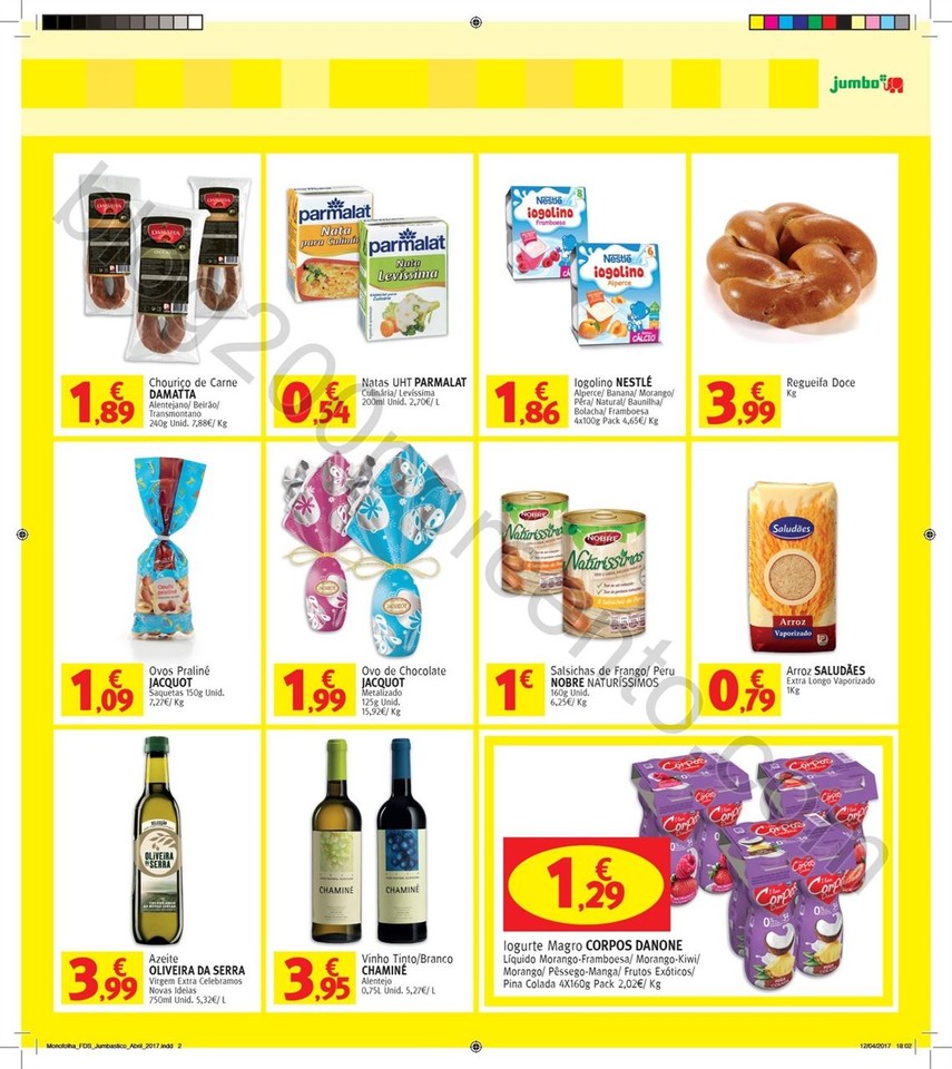 Antevisão Folheto JUMBO FIm de semana promoções