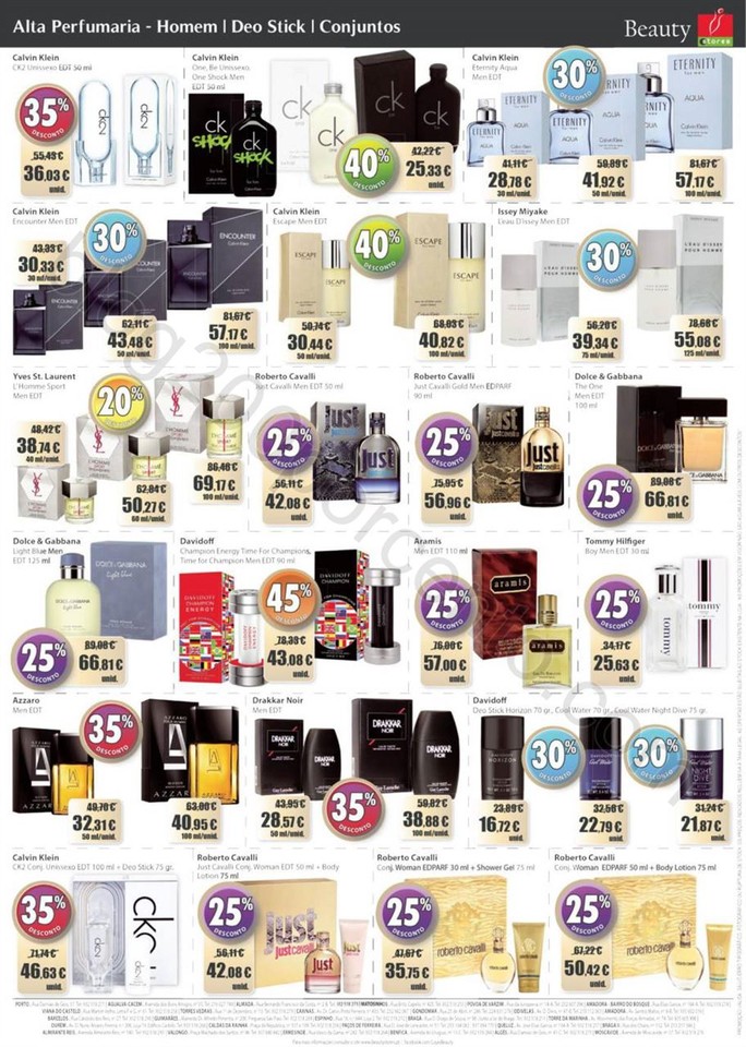 Antevisão Folheto BEAUTY STORES Perfumaria de 3 f