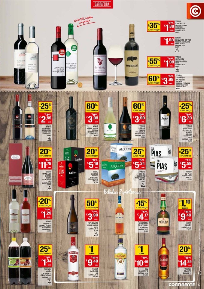 Antevisão Folheto CONTINENTE Promoções de 28 fe