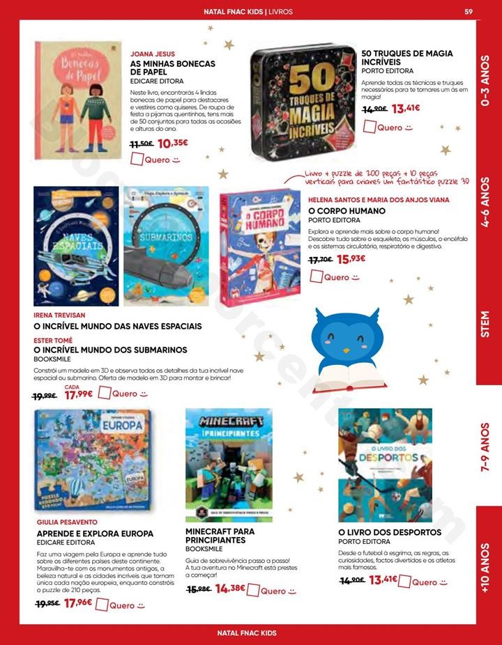 Antevisão Folheto Natal FNAC Kids promoções at