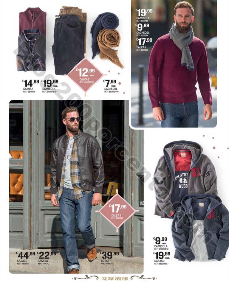 Antevisão folheto CONTINENTE Moda outono - invern