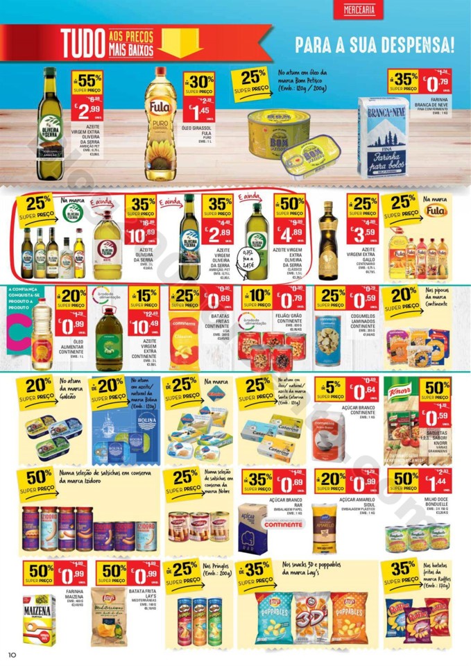 Antevisão Folheto CONTINENTE Promoções de 16 a 