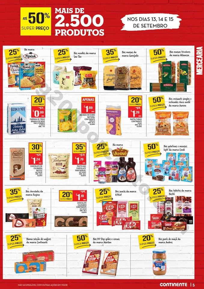 Antevisão Folheto CONTINENTE Red Weekend Promoç