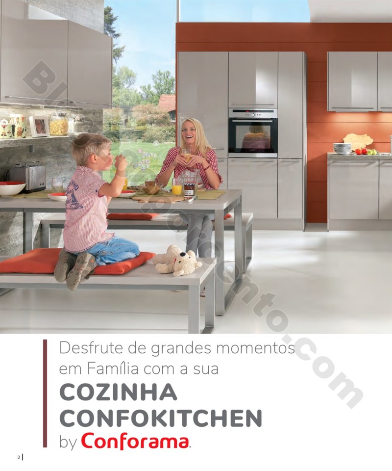 Antevisão Folheto CONFORAMA Cozinhas promoções 