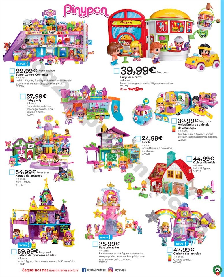 Antevisão Catálogo Natal TOYSRUS Promoções de 
