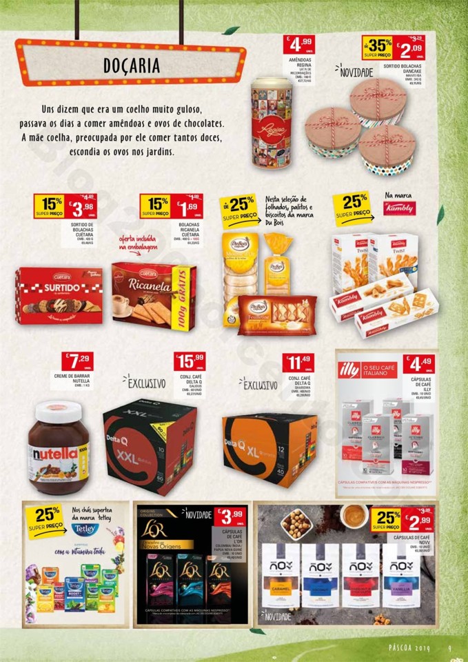 Antevisão Folheto CONTINENTE - MODELO Páscoa Pro