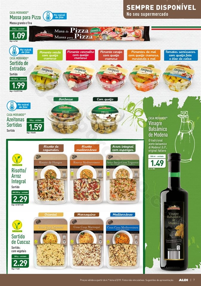 Antevisão Folheto ALDI Promoções a partir de 6 