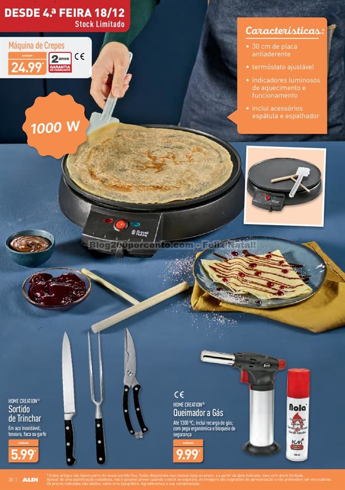 Antevisão Foheto ALDI Promoções a partir de 18 