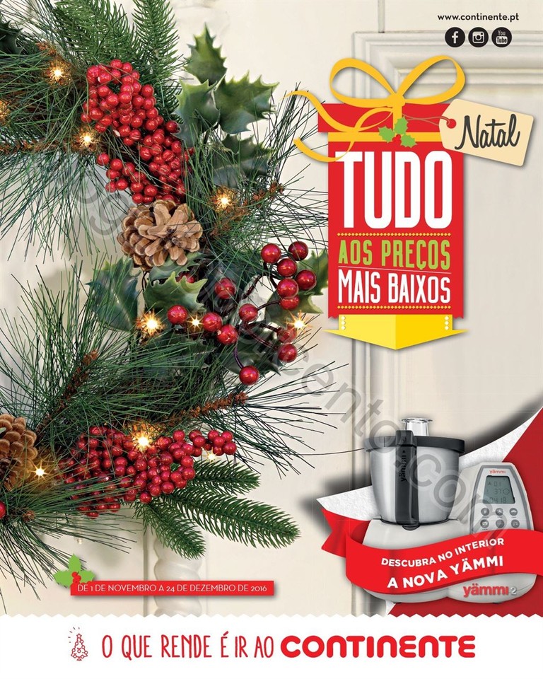 Antevisão Folheto CONTINENTE Catalogo Natal de 1 