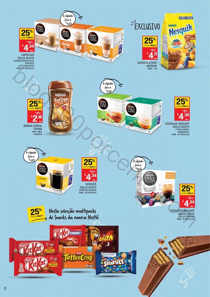 Antevisão Folheto Extra CONTINENTE Nestlé promo