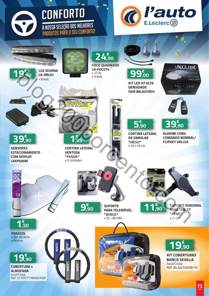 Antevisão Folheto E-LECLERC Aniversário Auto pro