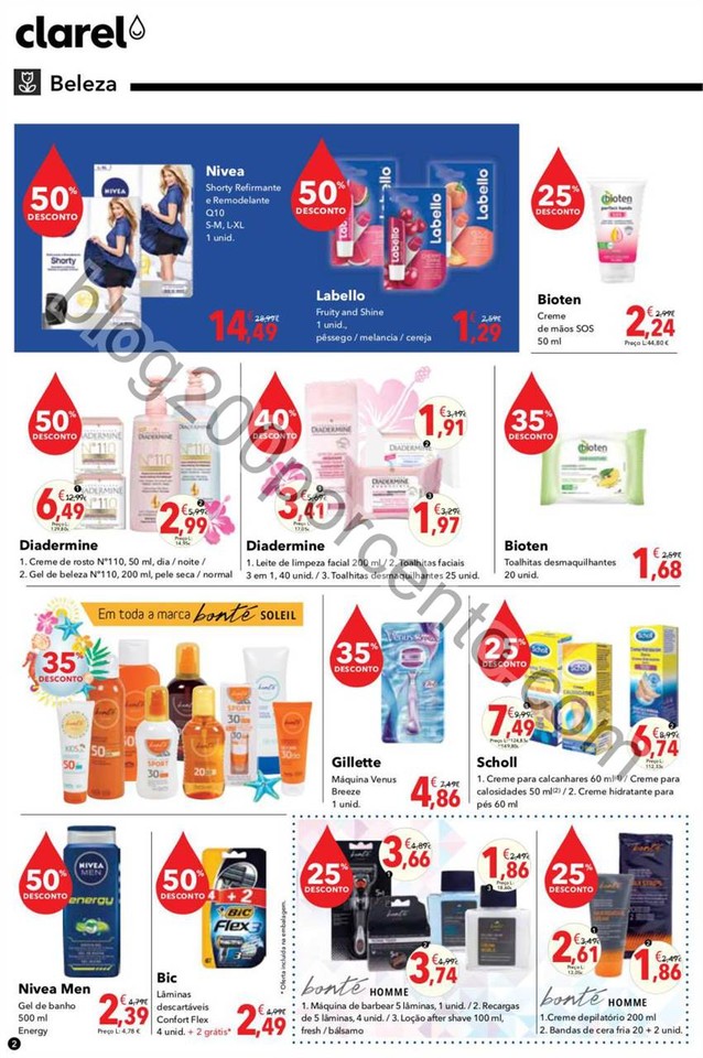 Antevisão Folheto CLAREL Promoções de 30 junho 