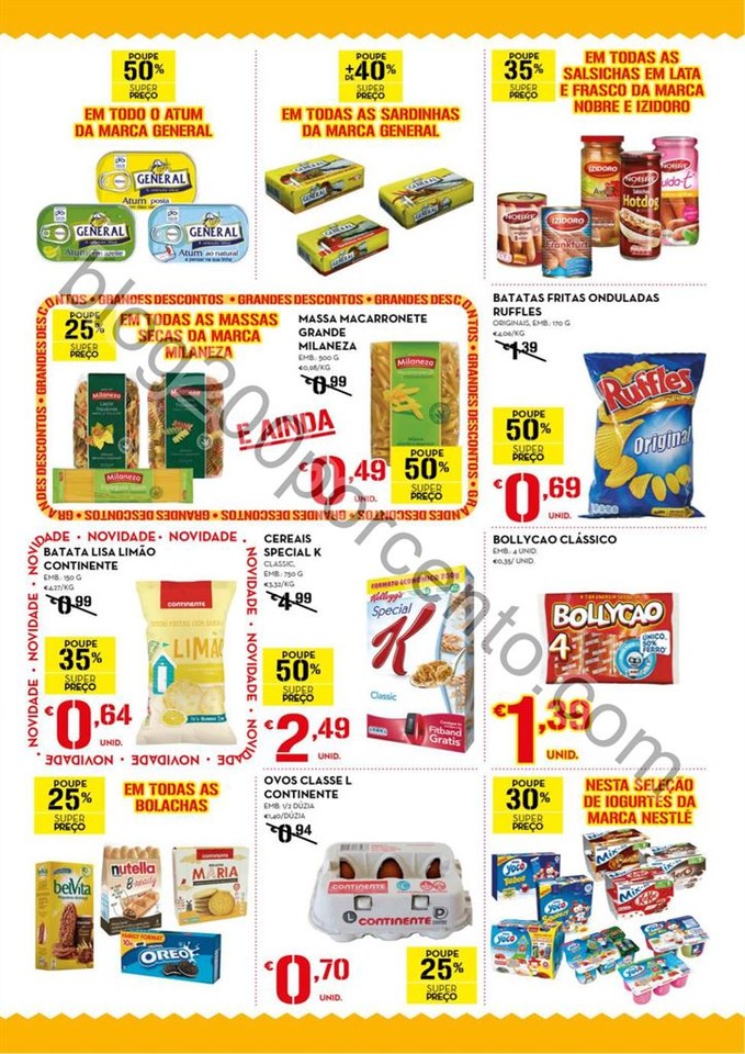 Antevisão Folheto CONTINENTE Fim de Semana de 15 