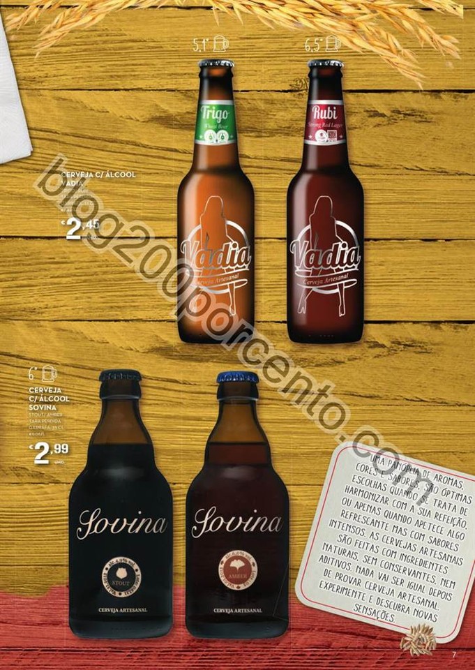 Antevisão Folheto CONTINENTE Cervejas promoções