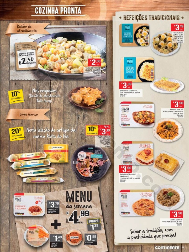 Antevisão Folheto CONTINENTE Promoções de 6 a 1