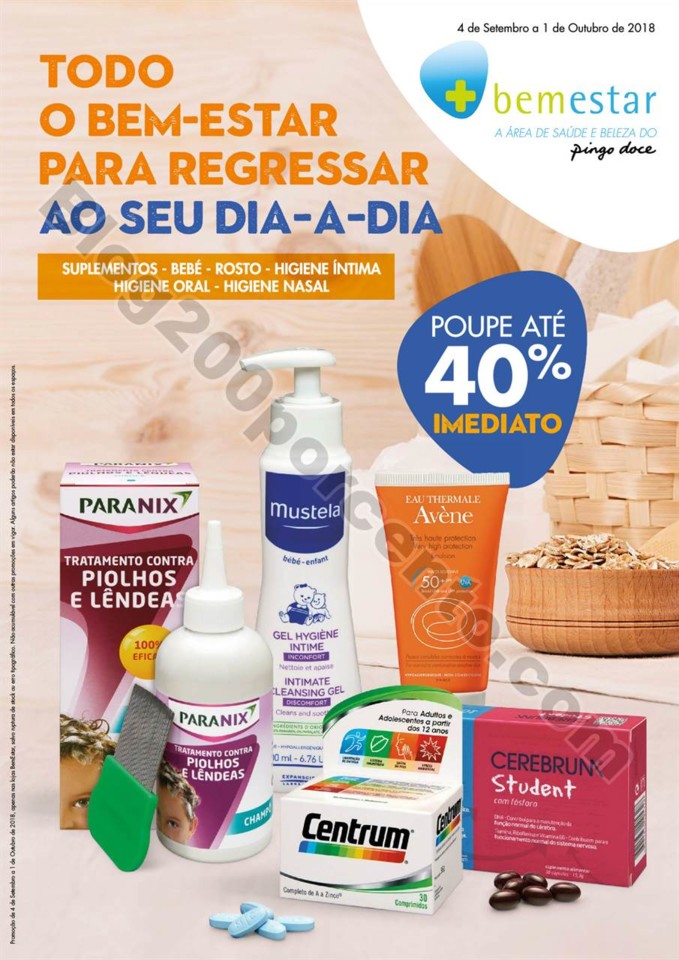 0 - Antevisão Folheto PINGO DOCE - BEMESTAR promo