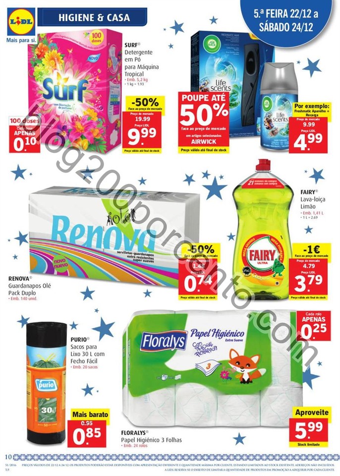Antevisão Folheto LIDL Promoções de 22 a 28 dez